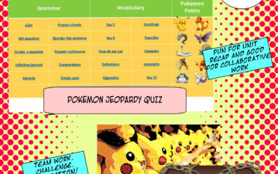 Pokemon go classroom ideas